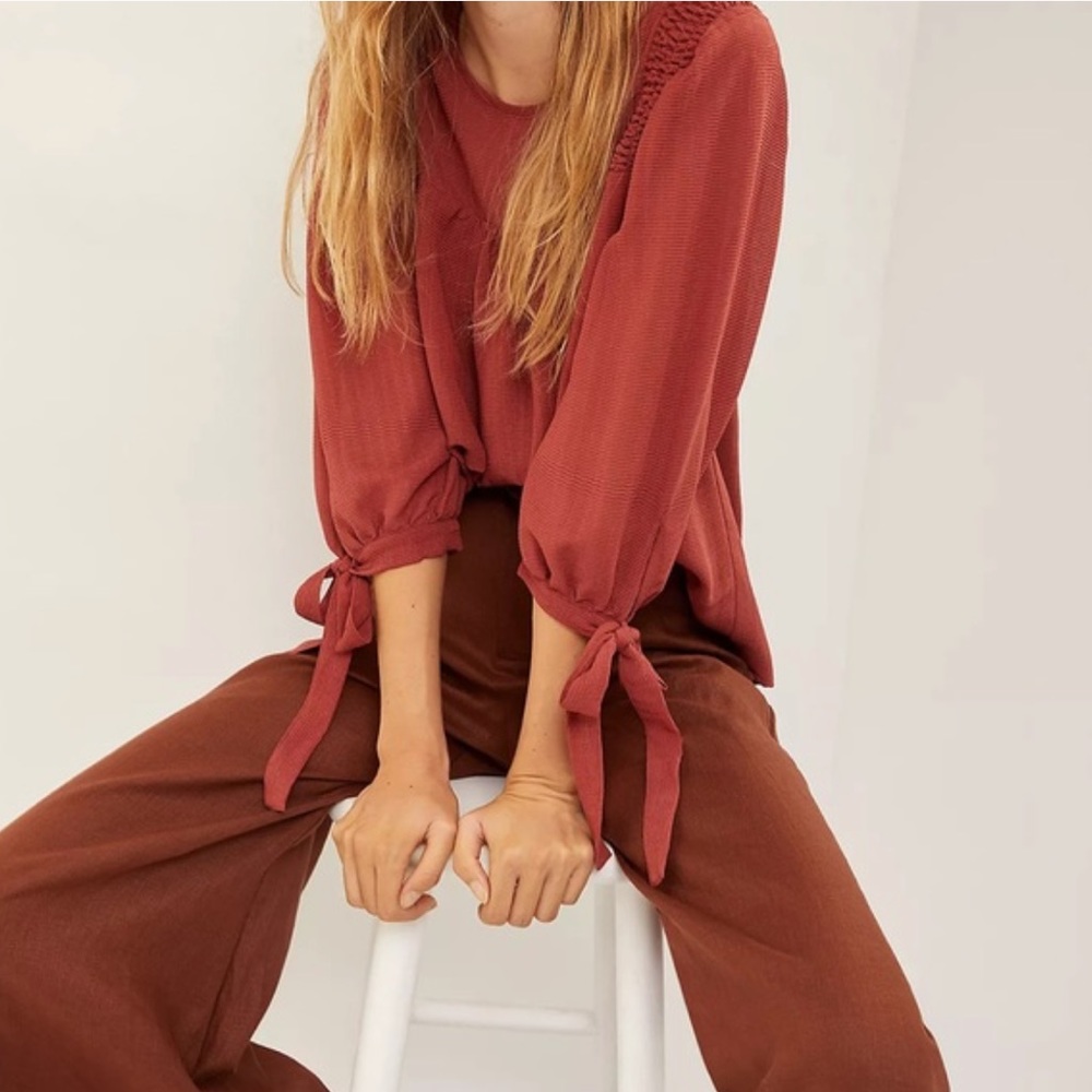 NWT Anthropologie Sunday in Brooklyn Blouse. Size medium